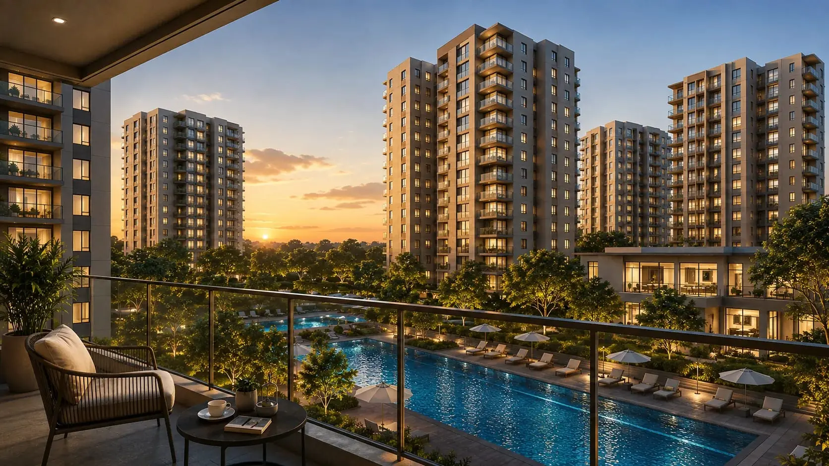 Brigade Granada 4 BHK Floor Plan Layout Apartment Size