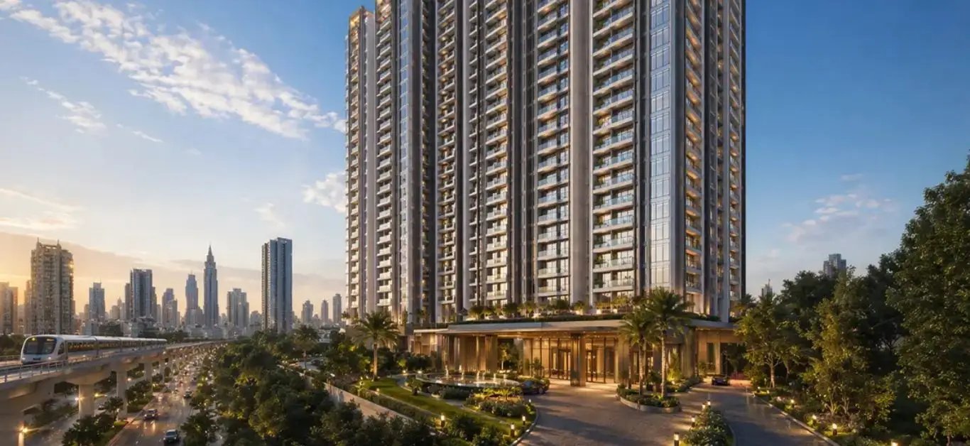 L&T Malad 4 BHK luxury apartment interior