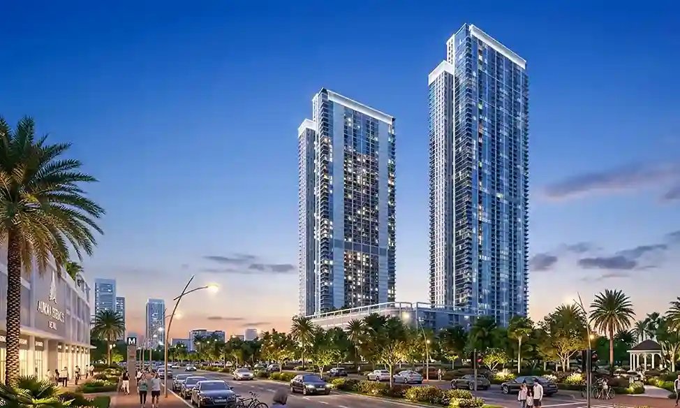 L&T Malad Brochure cover showing price, floor plans, amenities and location