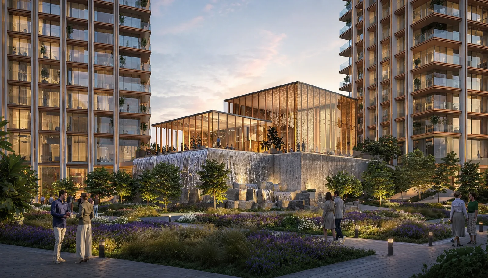 L&T Bannerghatta Master Plan Towers Open Spaces Project Layout