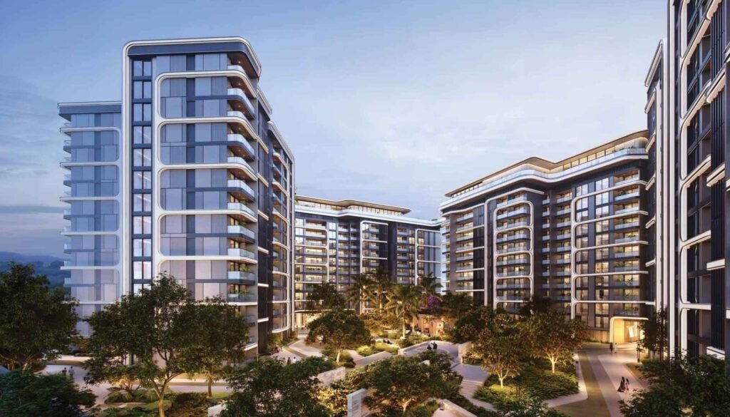 L&T Realty Malad - Swimming pool and deck