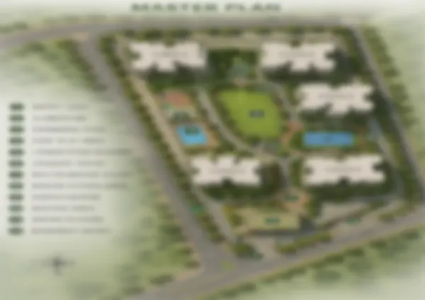 L&T Realty Malad master plan showing proposed layout