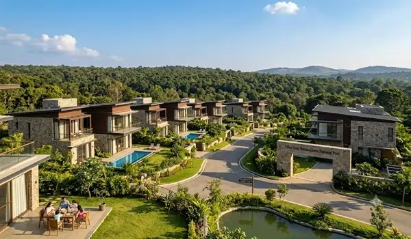 Nambiar Bannerghatta Villas - Premium villa exterior with modern architecture