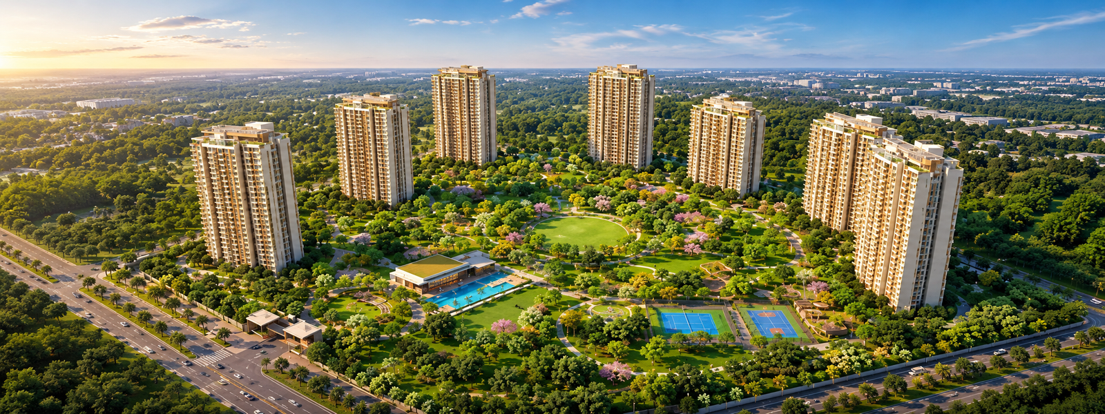 Nikoo Homes 9 Alpine - Studio to 3.5 BHK Premium Residences, KIADB Bagalur, North Bangalore