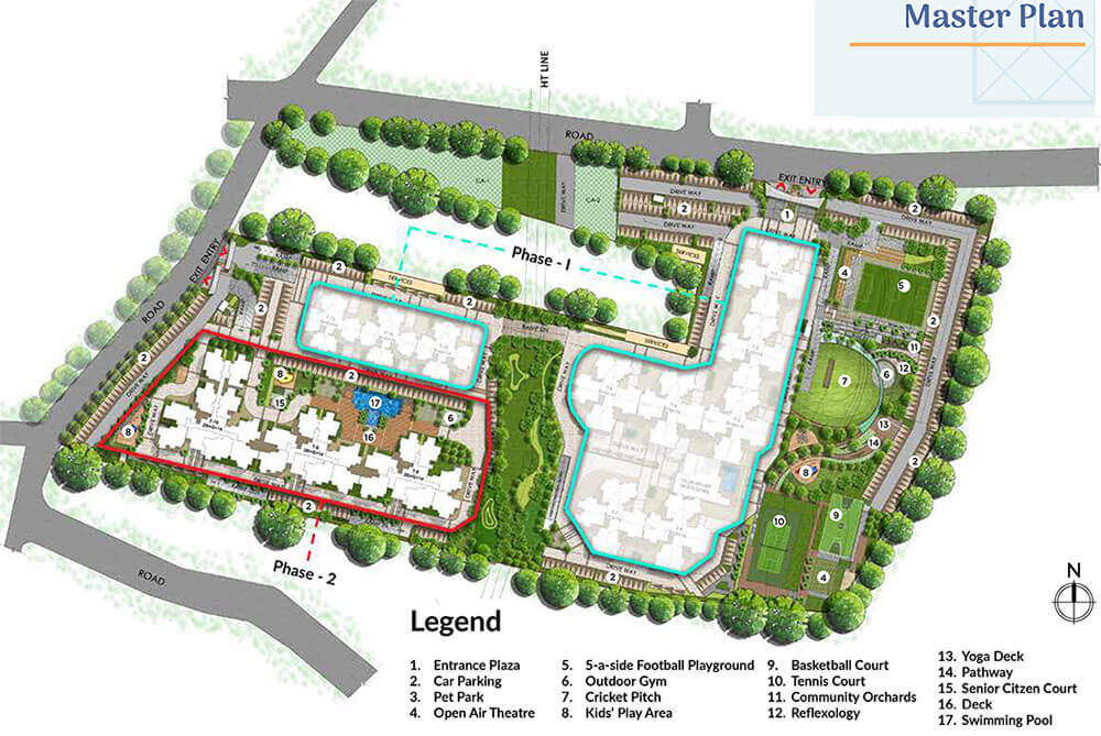 Prestige Primrose Hills Phase 2 Master Plan