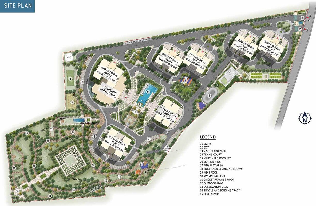 Prestige Waterford Resale Master Plan