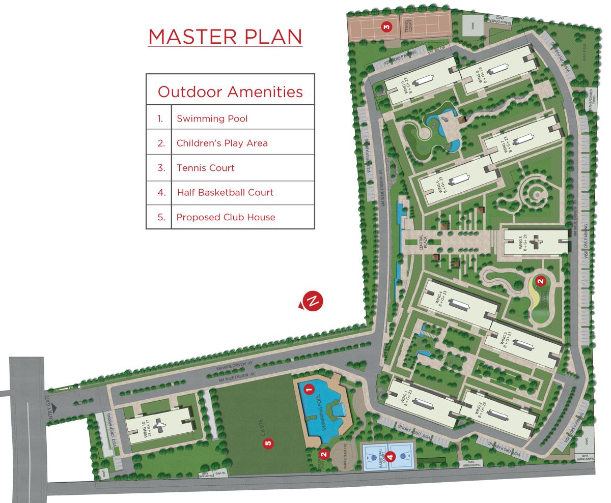 Sobha Dream Gardens Master Plan