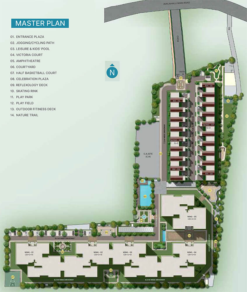 Sobha Victoria Park Master Plan